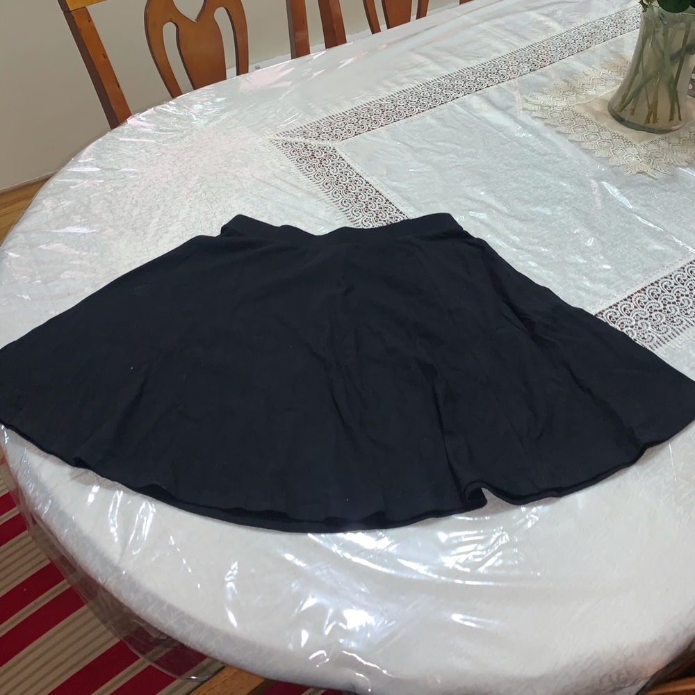 Black Skater Skirt